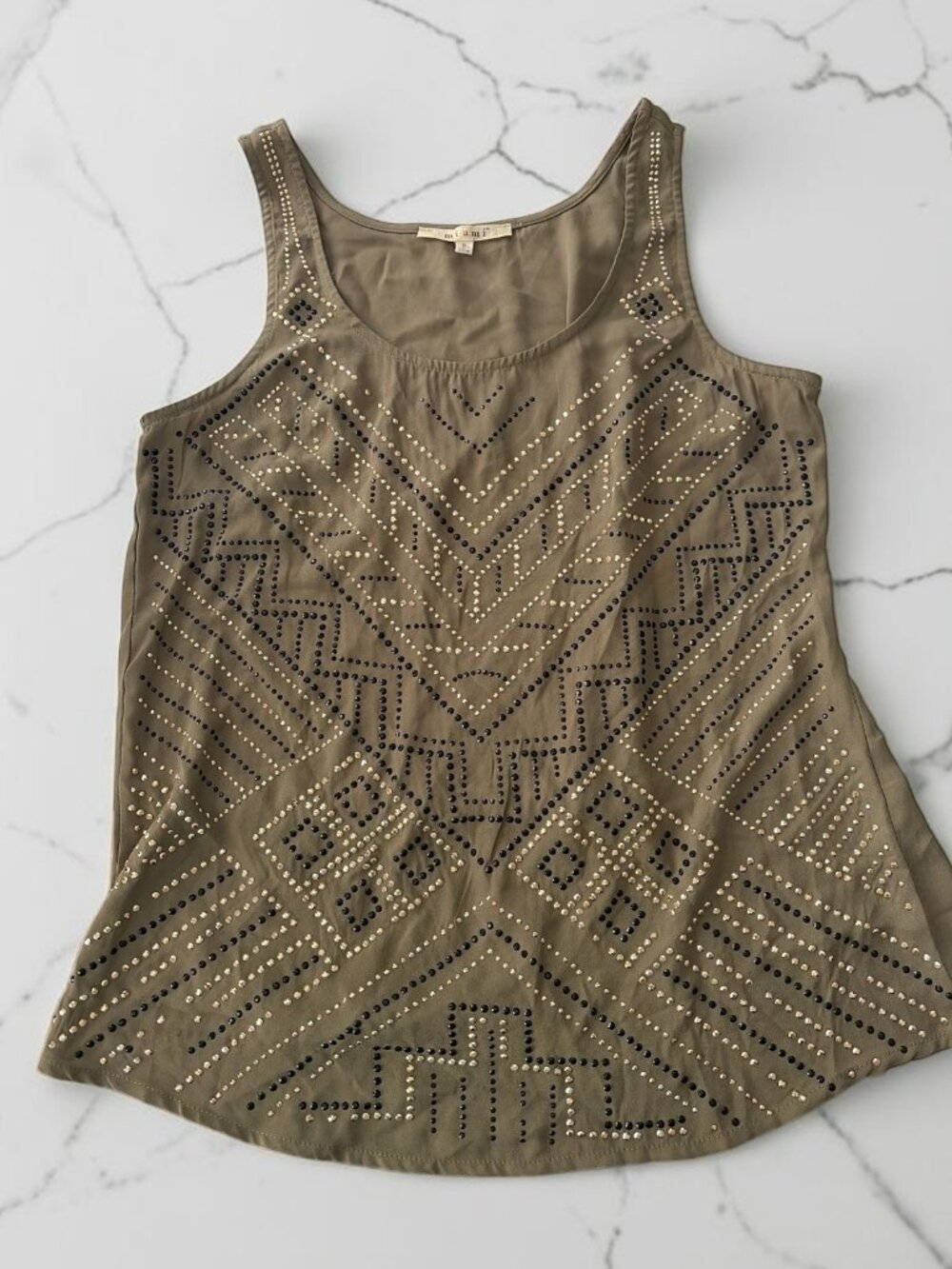 Miami Size S Sequined Tank